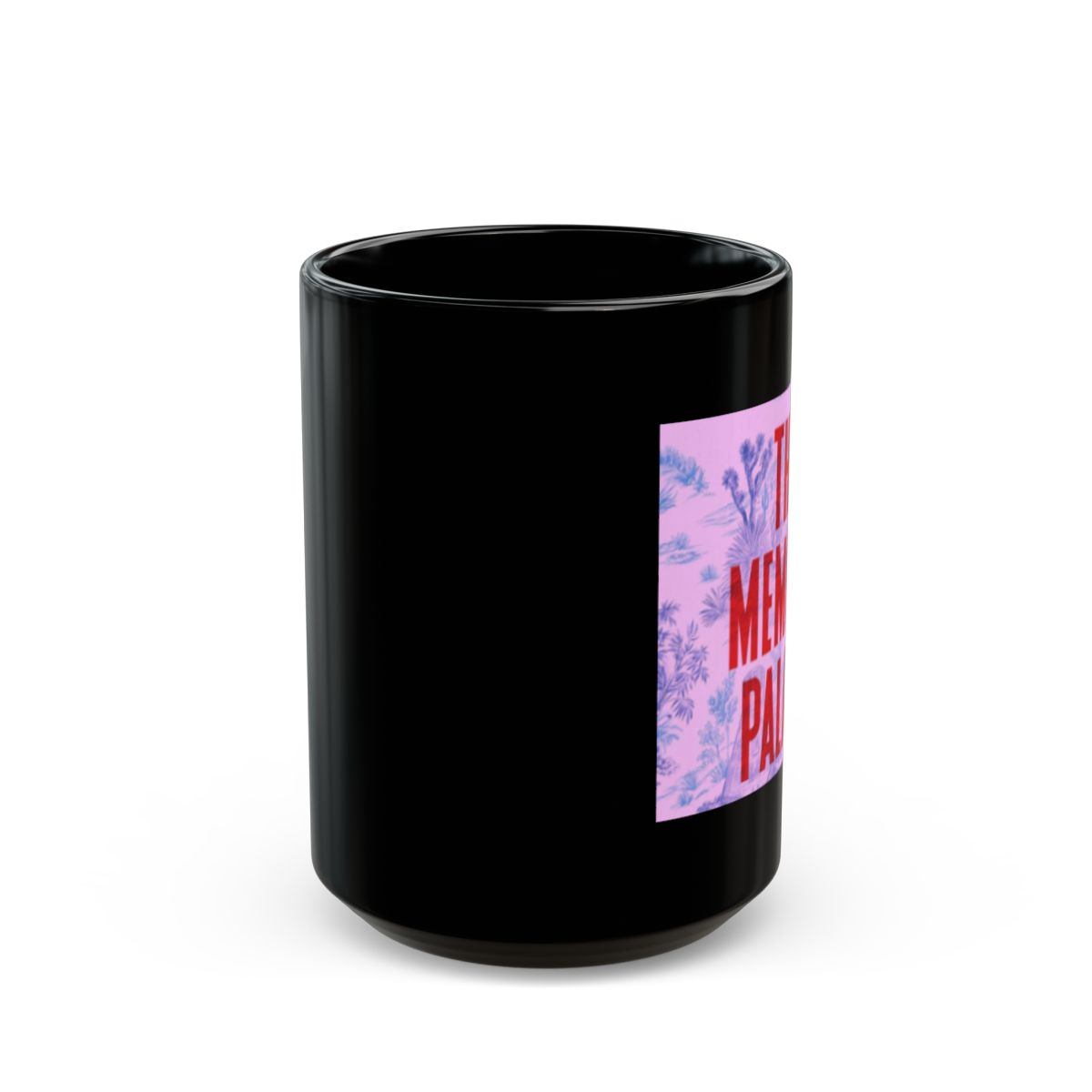 The Memory Palace Black Mug - alternate angle 2, merchandise