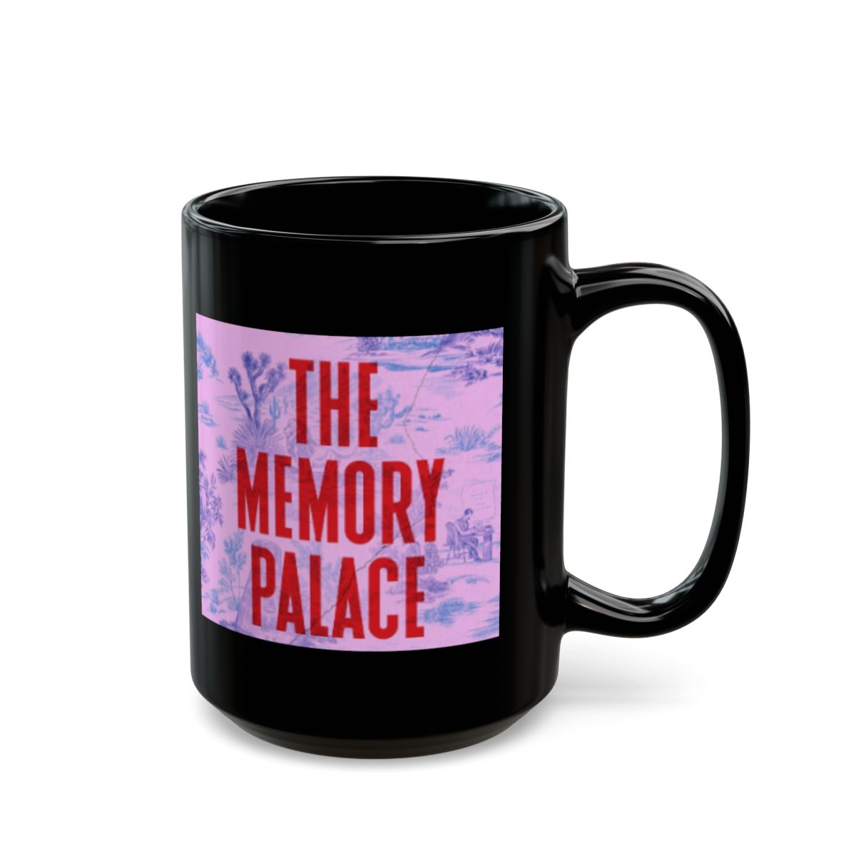 The Memory Palace Black Mug - alternate angle 5, merchandise