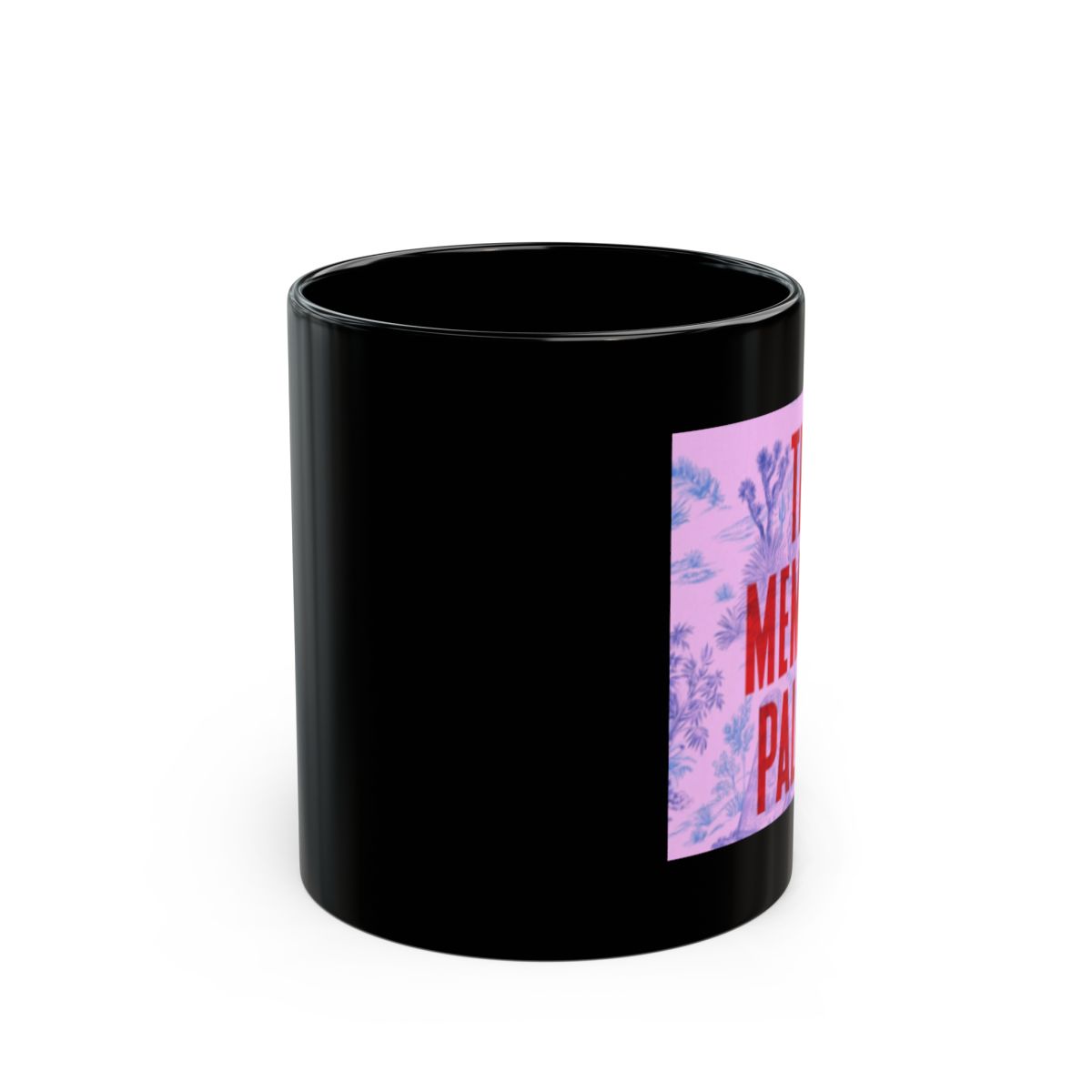 The Memory Palace Black Mug - alternate angle 1, merchandise