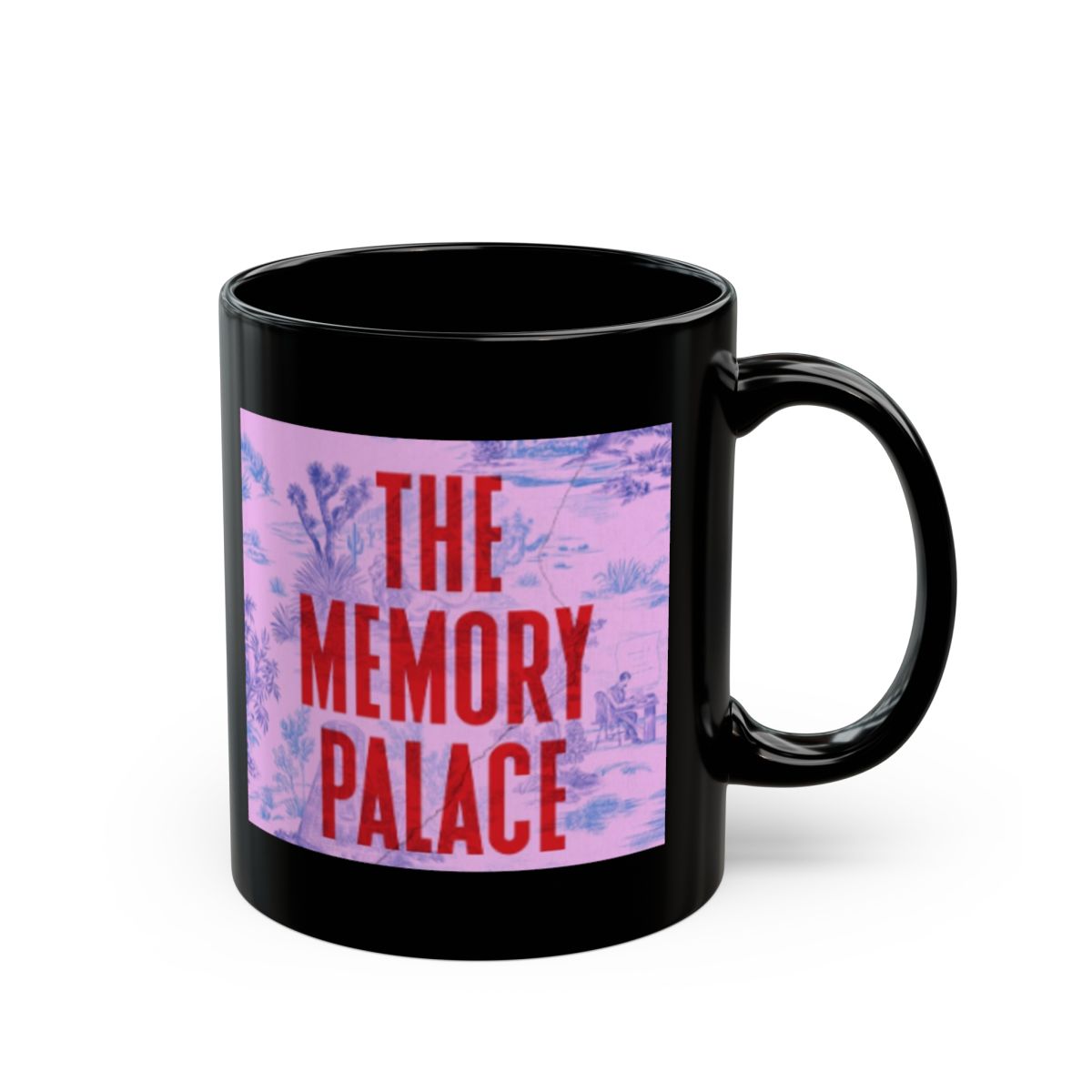 The Memory Palace Black Mug