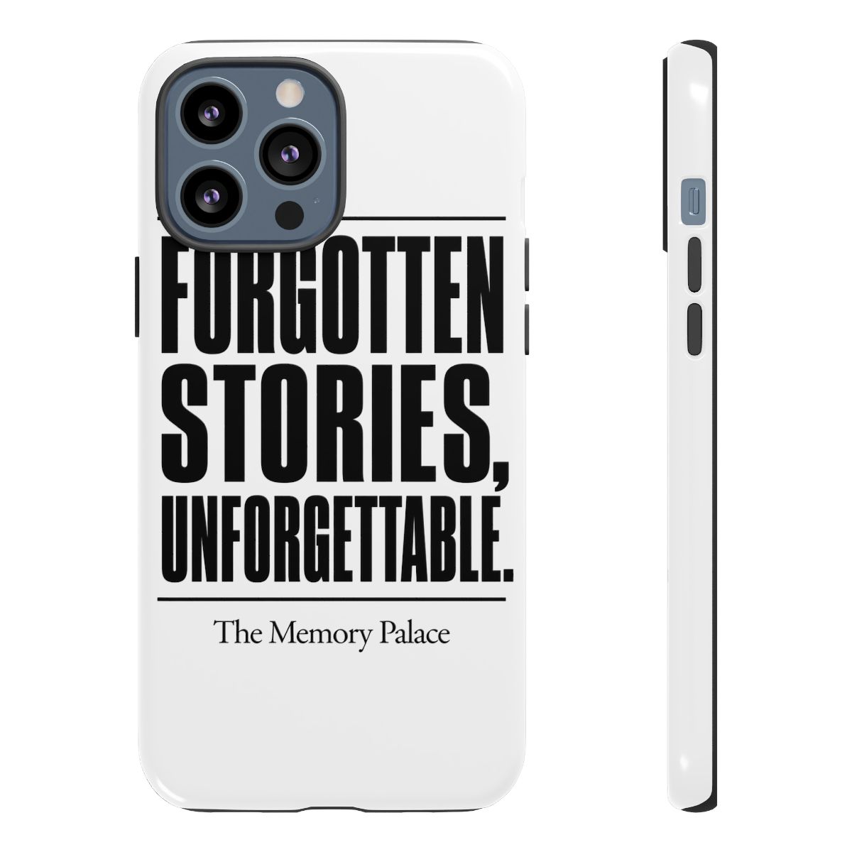 The Memory Palace "Forgotten Stories, Unforgettable." Phone Case - alternate angle 4, merchandise