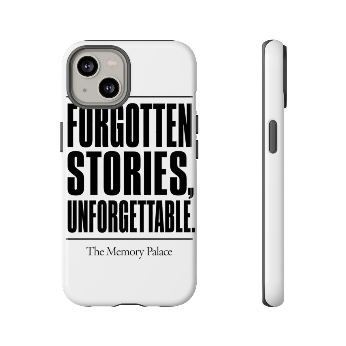 The Memory Palace "Forgotten Stories, Unforgettable." Phone Case - alternate angle 5, merchandise