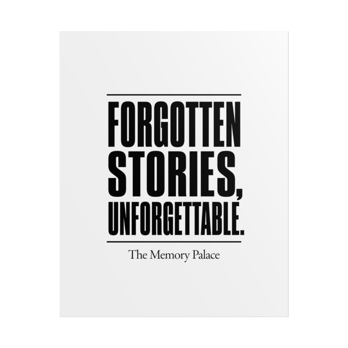 Accessories - The Memory Palace accessories collection