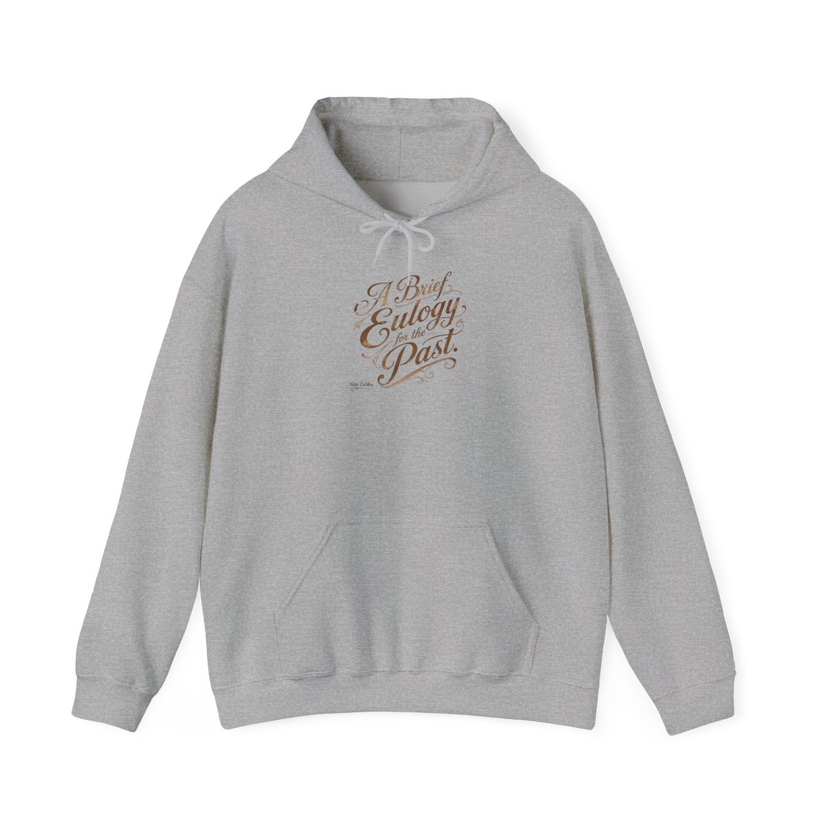 The Memory Palace "A Brief Eulogy for the Past." Hoodie - alternate angle 3, merchandise
