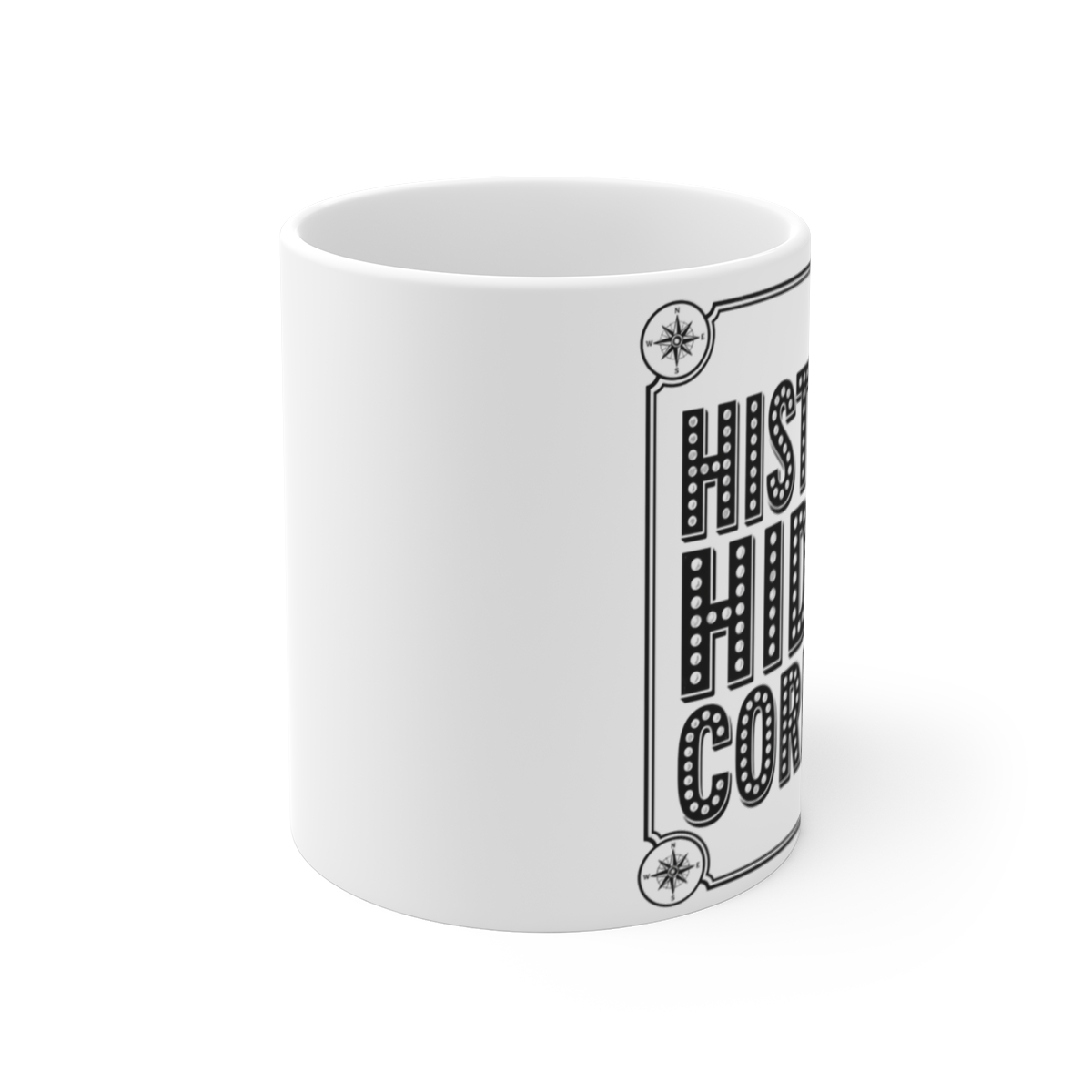 The Memory Palace "History" White Mug - alternate angle 1, merchandise
