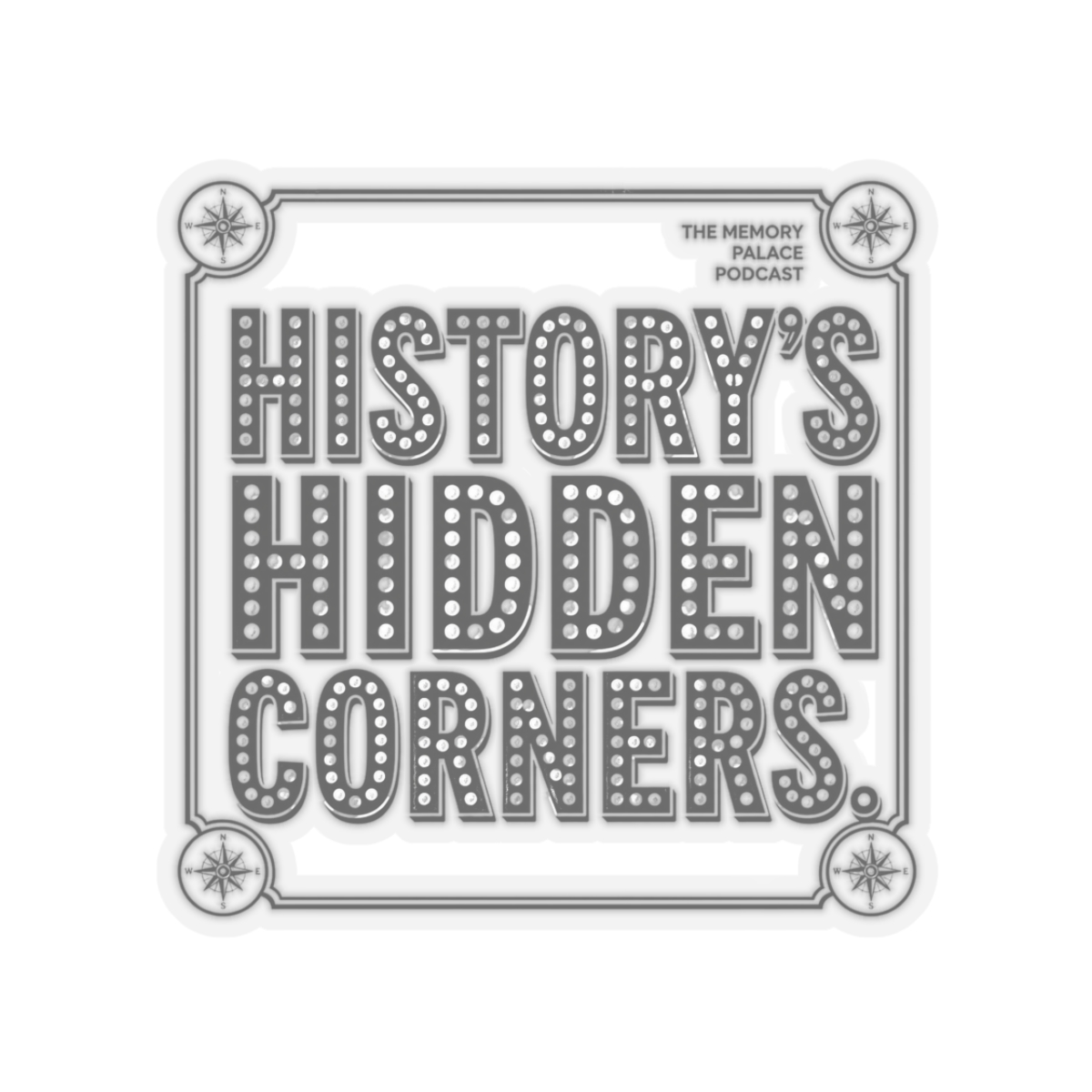 The Memory Palace "History" Sticker