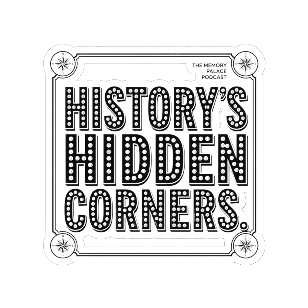 The Memory Palace "History" Sticker - alternate angle 2, merchandise