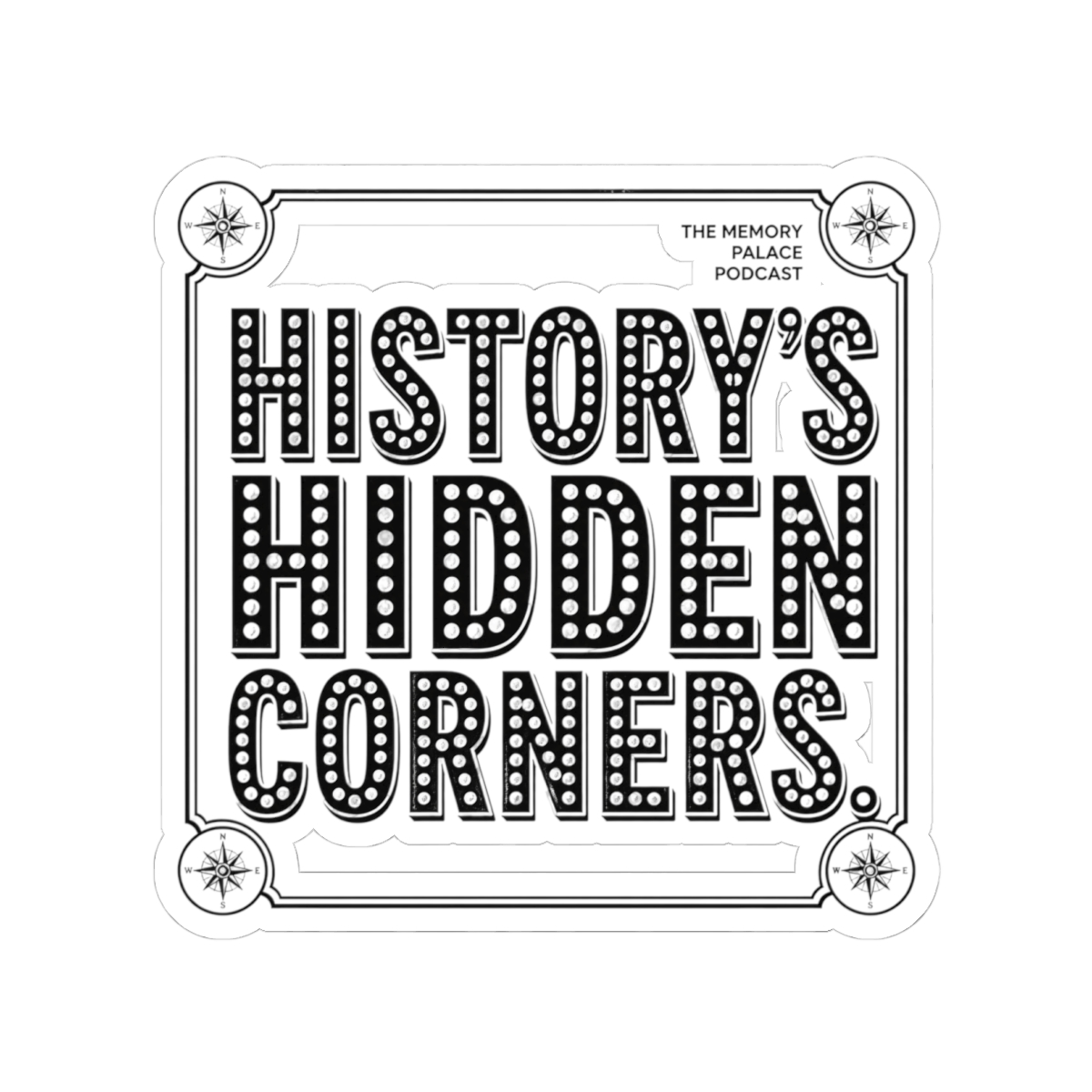 The Memory Palace "History" Sticker