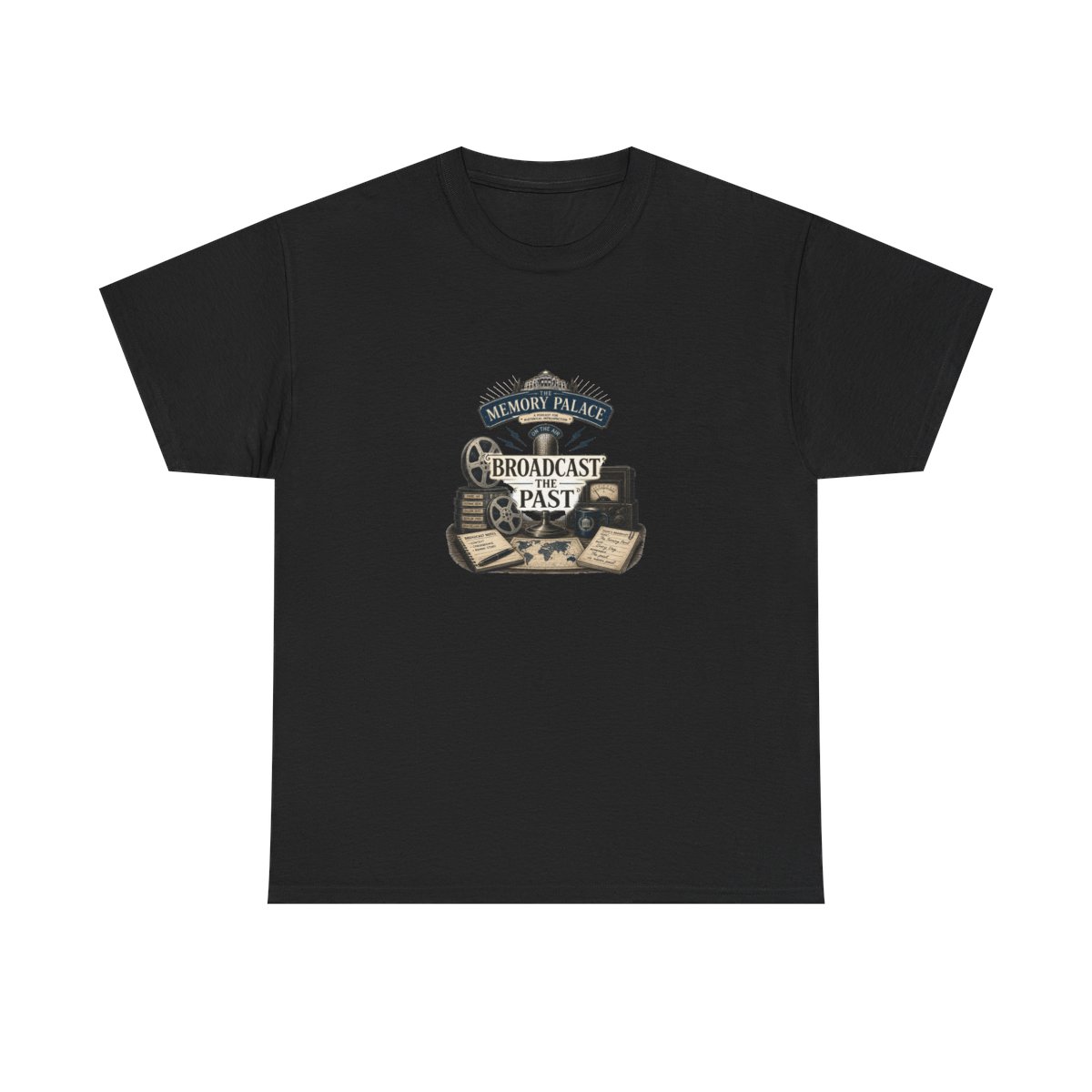 The Memory Palace "Broadcast the Past" Unisex Tee