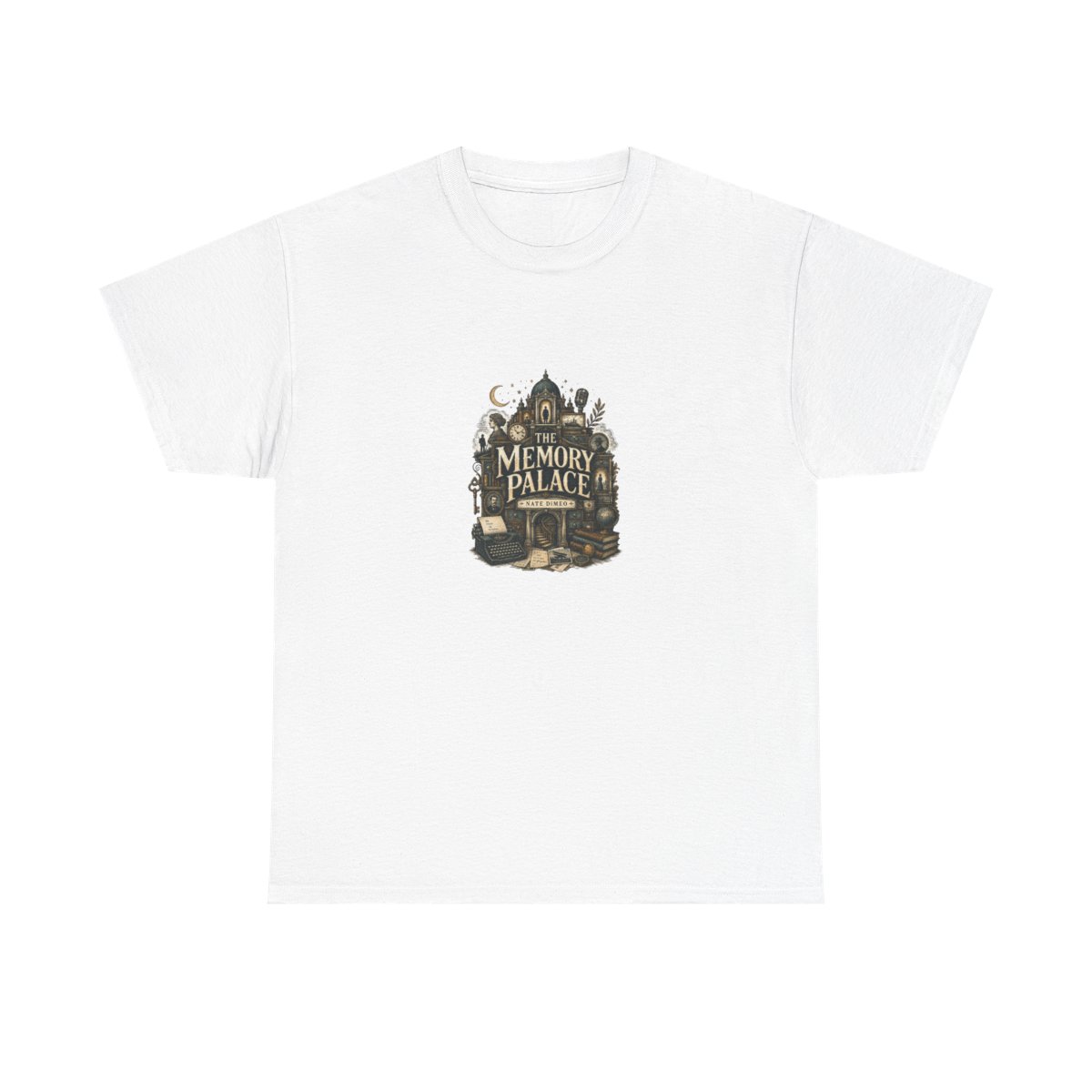 The Memory Palace Heavy Cotton Tee - alternate angle 2, merchandise